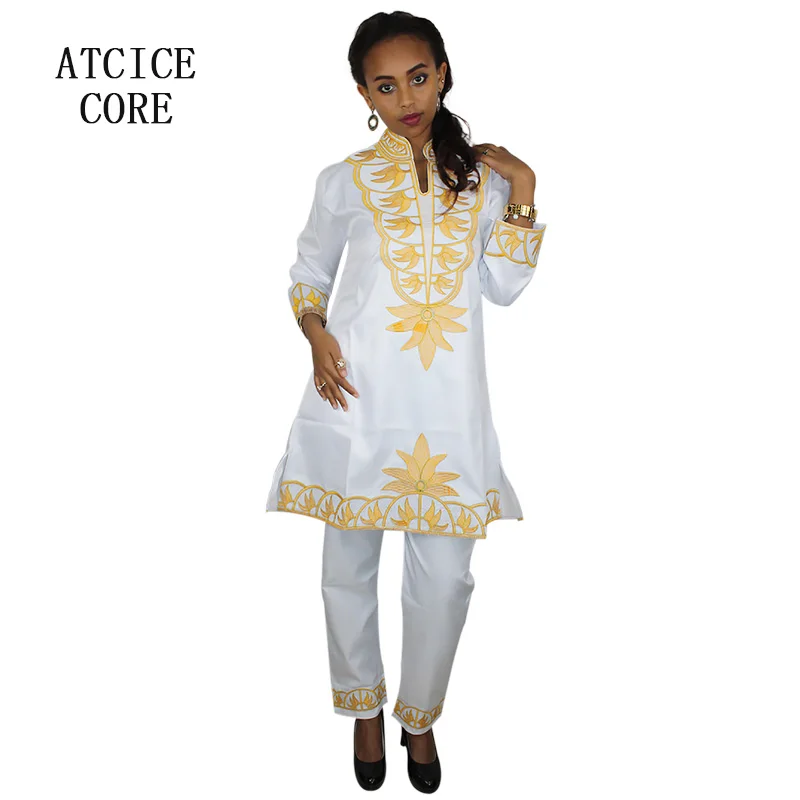 Free shipping new african bazin embroidery design dresses top with pants african clothes DP80#
Free shipping new african bazin embroidery design dresses top with pants african clothes DP80#