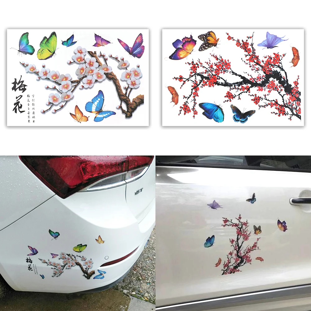 YOSOLO Butterfly Plum sticker Motorcycle Car Decal Auto Accessories Scratch Cover Car Stickers Sticker Funny Auto Decals
YOSOLO Butterfly Plum sticker Motorcycle Car Decal Auto Accessories Scratch Cover Car Stickers Sticker Funny Auto Decals