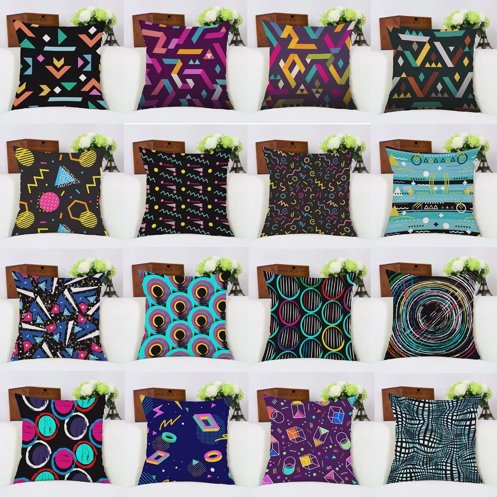 Pop Art Geometric Irregular Bohemian Cushion Cover Linen Cotton Throw Pillow Case Home Sofa Decor 18" New Free Shipping
Pop Art Geometric Irregular Bohemian Cushion Cover Linen Cotton Throw Pillow Case Home Sofa Decor 18" New Free Shipping