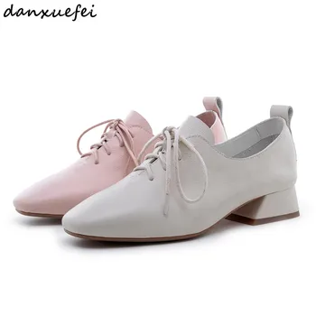 Women's genuine leather lace-up flats oxfords brand designer leisure espadrilles soft comfortable spring new ballerinas shoes 42
Women's genuine leather lace-up flats oxfords brand designer leisure espadrilles soft comfortable spring new ballerinas shoes 42