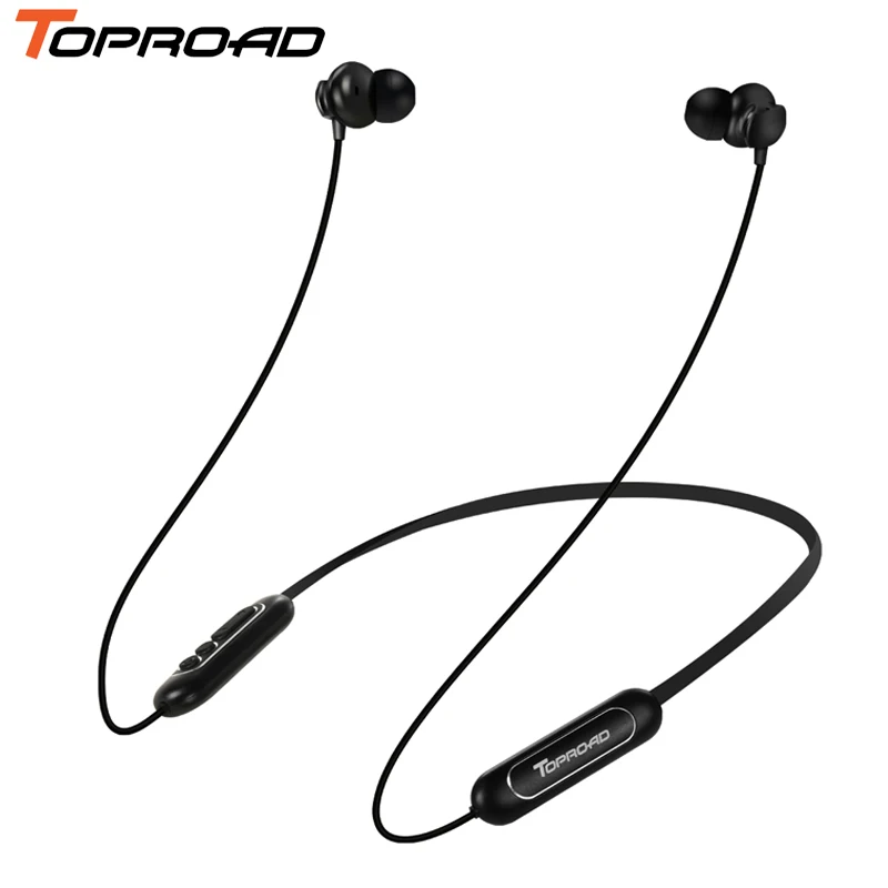 TOPROAD Bluetooth Earphone Wireless Waterproof Sport Headphones Active Noise Cancelling Stereo Bass Headset with Mic for Phone
TOPROAD Bluetooth Earphone Wireless Waterproof Sport Headphones Active Noise Cancelling Stereo Bass Headset with Mic for Phone