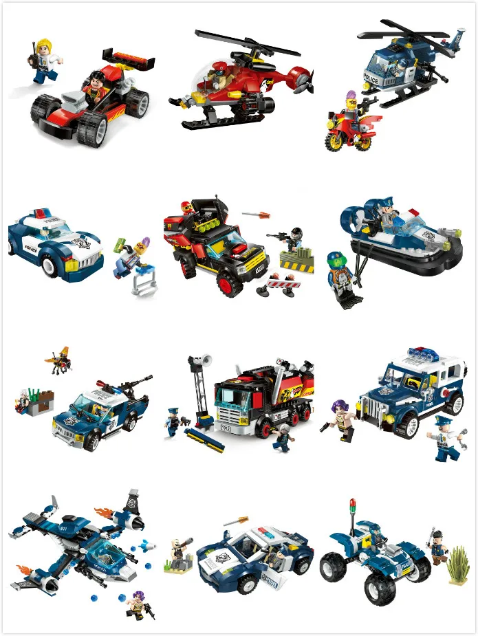 Building Blocks Compatible with Lego Enlighten E1905-1912 Models Building Kits Blocks Toys Hobby Hobbies For Chlidren
Building Blocks Compatible with Lego Enlighten E1905-1912 Models Building Kits Blocks Toys Hobby Hobbies For Chlidren