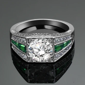 3 Colors Exquisite Round Created Blue Red Green Spinel Wedding Band Ring 100% 925 Sterling Silver Jewelry Newest Ring For Women
3 Colors Exquisite Round Created Blue Red Green Spinel Wedding Band Ring 100% 925 Sterling Silver Jewelry Newest Ring For Women