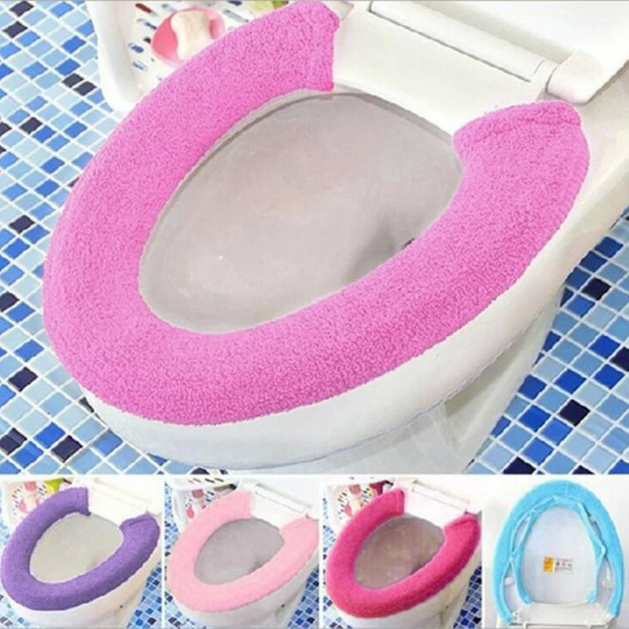 New qualified Warm Soft Toilet Cover Seat Lid Pad Bathroom Closestool Protector Warmer Toilet Washable Cloth Seat Cover Pads
New qualified Warm Soft Toilet Cover Seat Lid Pad Bathroom Closestool Protector Warmer Toilet Washable Cloth Seat Cover Pads