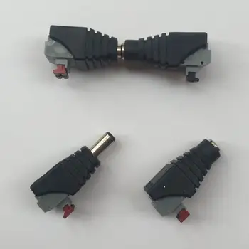 100pcs 5.5x2.1mm 5.5*2.1 mm 12V Convenient pressed Female Male DC Power Jack Connector Adapter For 5050 3528 LED Strip Light 
100pcs 5.5x2.1mm 5.5*2.1 mm 12V Convenient pressed Female Male DC Power Jack Connector Adapter For 5050 3528 LED Strip Light