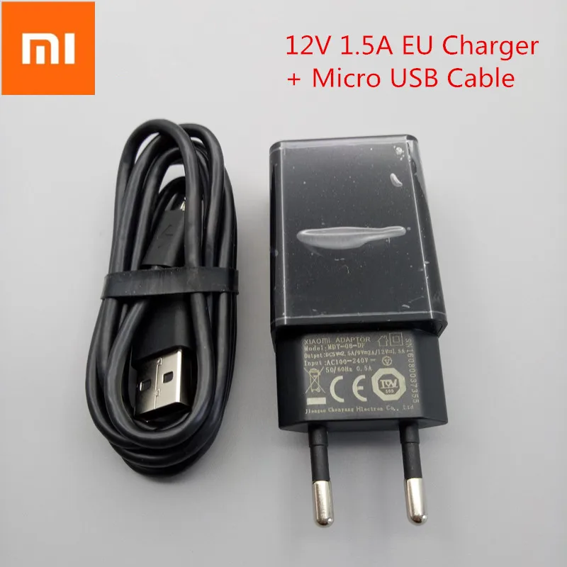 Original Xiaomi Quick Wall Charger Fast Charging Adapter With Micro USB Data Cable 120CM For REDMI 4 4X 5 plus note 5 5A 12V1.5A
Original Xiaomi Quick Wall Charger Fast Charging Adapter With Micro USB Data Cable 120CM For REDMI 4 4X 5 plus note 5 5A 12V1.5A