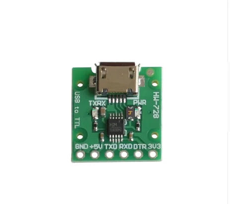 

CH340E USB to TTL Serial Converter, 5V/3.3V Alternative CH340G Module For Arduino Pro mini
