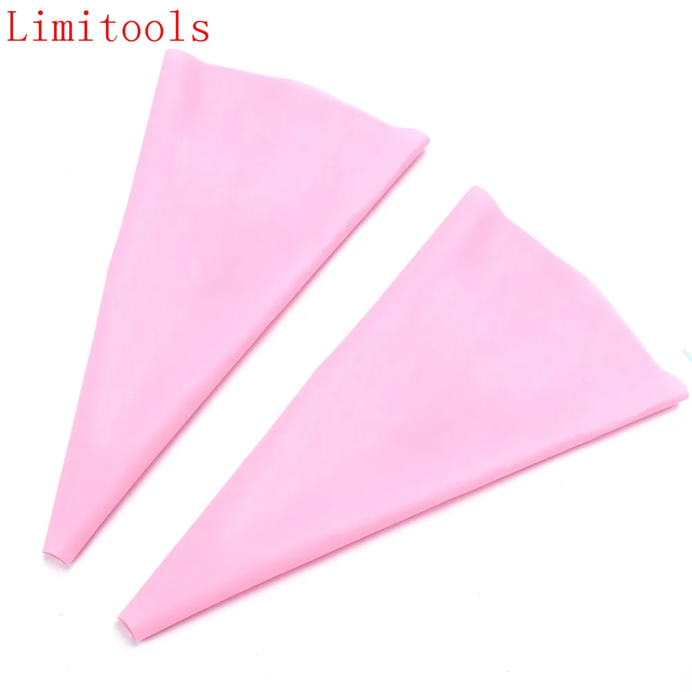Pink Reusable Silicone Pastry Bag Cake Tool Decorating Cream Icing Piping Bag Tool Bakery Dessert Baking Kitchen Accessories
Pink Reusable Silicone Pastry Bag Cake Tool Decorating Cream Icing Piping Bag Tool Bakery Dessert Baking Kitchen Accessories