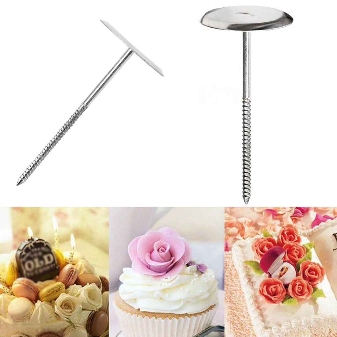 Pastry Tools Cake Nails Set Icing Modeling Rose flowers Cake Buttercream Supplies Cake Decorating Tools Baking Accessories
Pastry Tools Cake Nails Set Icing Modeling Rose flowers Cake Buttercream Supplies Cake Decorating Tools Baking Accessories
