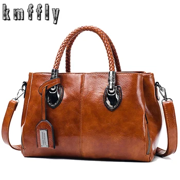 KMFFLY 2019 New Fashion Women Messenger Bag Luxury Oil Wax Leather Women's Handbags High Capacity Tote Retro Lady Shoulder Bags
KMFFLY 2019 New Fashion Women Messenger Bag Luxury Oil Wax Leather Women's Handbags High Capacity Tote Retro Lady Shoulder Bags