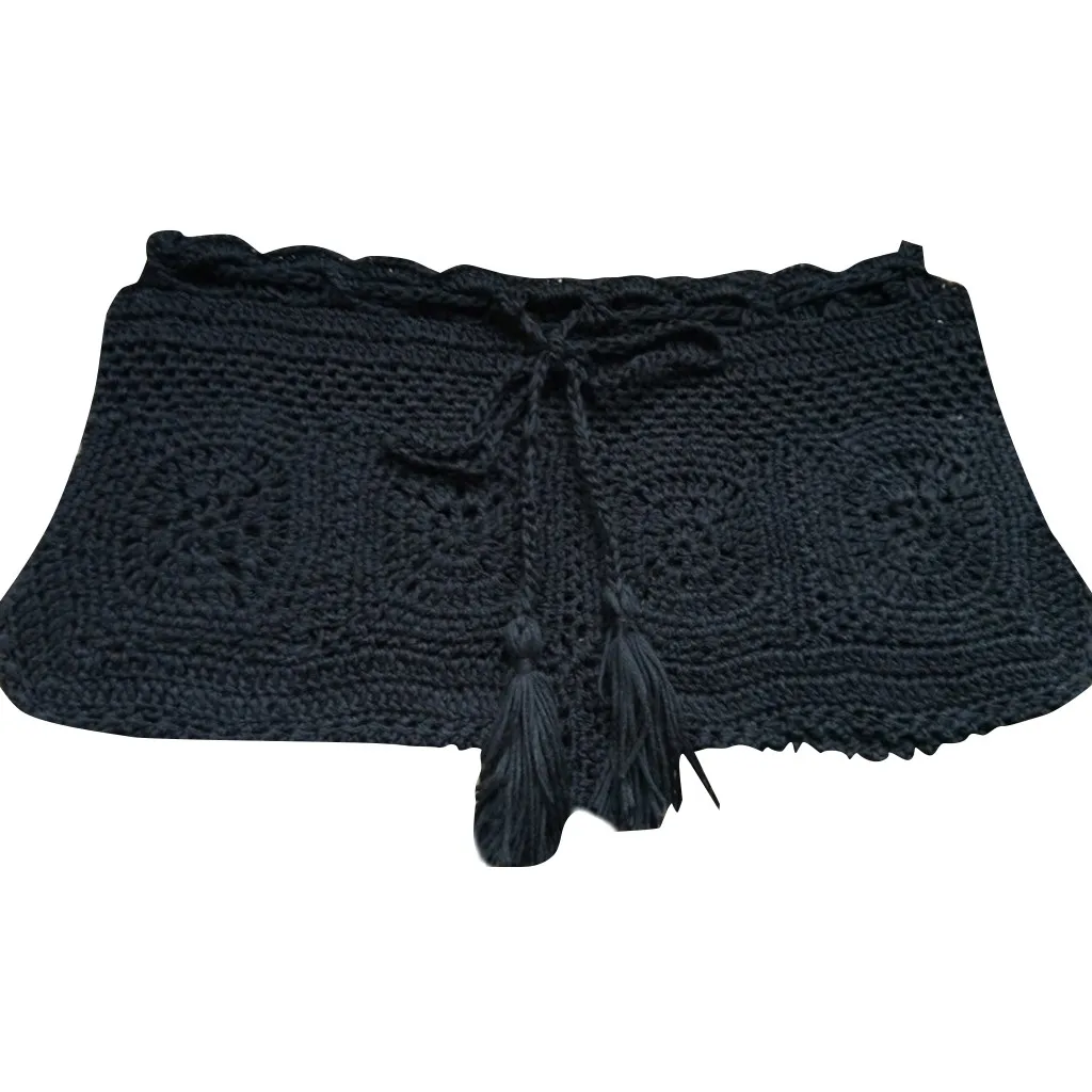 MUQGEW Ladies Beach Boxer Shorts Hollow Crochet Swimsuit short pants Solid Color Feminine New Bikini Cover Up Beach Wear #Y4
MUQGEW Ladies Beach Boxer Shorts Hollow Crochet Swimsuit short pants Solid Color Feminine New Bikini Cover Up Beach Wear #Y4
