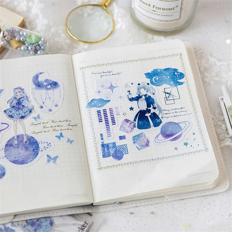 200PCS purple Planet stickers diary Decorative DIY Sticker geometric Scrapbooking Sticker flower blue girl mask tape sport wom
200PCS purple Planet stickers diary Decorative DIY Sticker geometric Scrapbooking Sticker flower blue girl mask tape sport wom