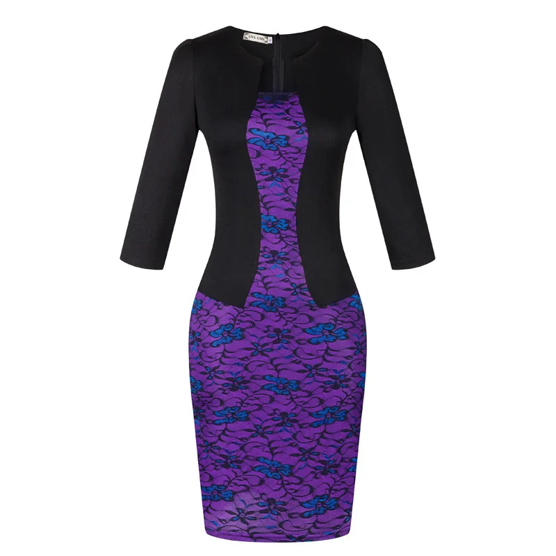 Women Fall One Piece Patchwork Floral Print Elegant Business Dress Party Formal Office Plus Size Bodycon Pencil Work Dresses 3XL
Women Fall One Piece Patchwork Floral Print Elegant Business Dress Party Formal Office Plus Size Bodycon Pencil Work Dresses 3XL