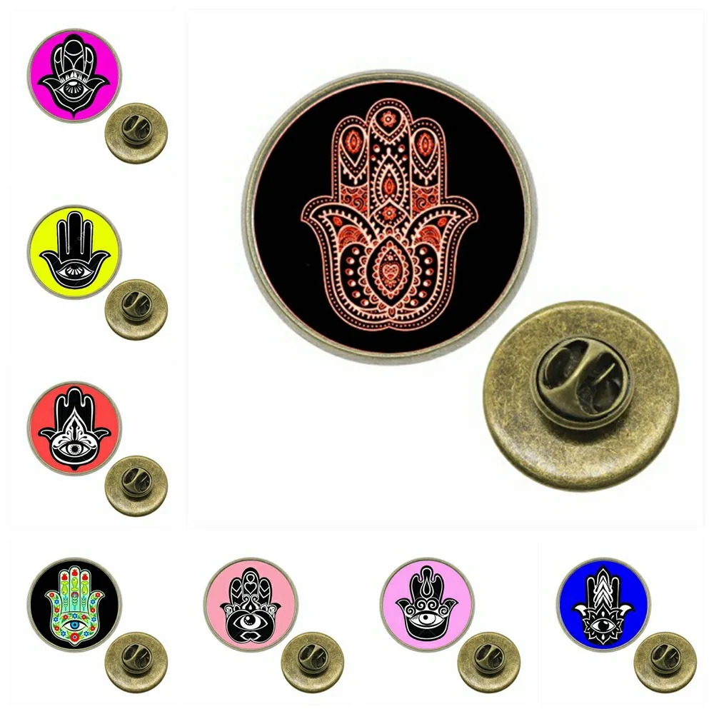 10pcs/lot 12~20mm Round Glass Cabochon Brooch Pin Lucky Hamsa Hand Glass Cabochon Pin Badge Women Brooches XA-Z-G1631
10pcs/lot 12~20mm Round Glass Cabochon Brooch Pin Lucky Hamsa Hand Glass Cabochon Pin Badge Women Brooches XA-Z-G1631