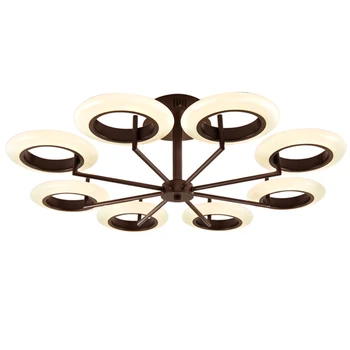 New classical LED pendant lights New arrival Iron art lampshade multi lamps round loop acrylic hang lamp foyer lighting fixture
New classical LED pendant lights New arrival Iron art lampshade multi lamps round loop acrylic hang lamp foyer lighting fixture