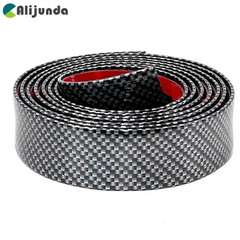 Carbon Fiber Front Rear Bumper Protector Car Side Door Edge Protector Guard Strip Rubber Anti Collision Stickers Car accessories 
Carbon Fiber Front Rear Bumper Protector Car Side Door Edge Protector Guard Strip Rubber Anti Collision Stickers Car accessories