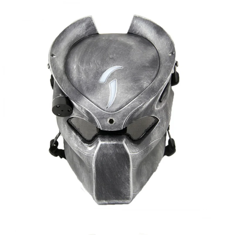 Generic Alien Vs Predator Lonely Wolf Mask With Lamp Outdoor Tactical