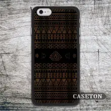 Tribal Aztec On Wood Case For iPod 5 and For iPhone 7 6 6s Plus 5 5s SE 5c 4 4s Classic High Quality Cover Drop Shipping