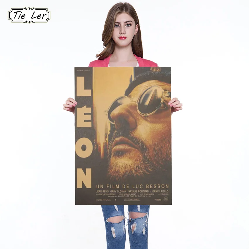 Classic Film Leon Kraft Paper Poster Indoor Decoration Drawing Wall Sticker Painting Wallpaper 36 X 51.5cm
Classic Film Leon Kraft Paper Poster Indoor Decoration Drawing Wall Sticker Painting Wallpaper 36 X 51.5cm