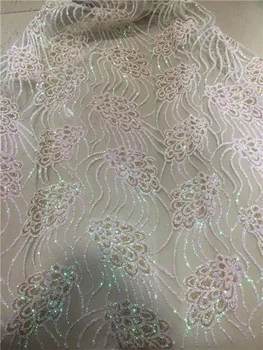Excellent French net lace material for dress Fashion tulle mesh fabric with shinning glitter UN38(5yards/lot)
Excellent French net lace material for dress Fashion tulle mesh fabric with shinning glitter UN38(5yards/lot)