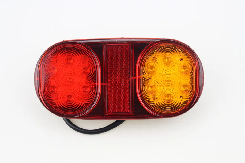1pair IP65 14 leds 10-30v 12V oval car LED Caravan Truck lights Trailer lamp Stop Tail Brake Light Lamp Trailer external lights
1pair IP65 14 leds 10-30v 12V oval car LED Caravan Truck lights Trailer lamp Stop Tail Brake Light Lamp Trailer external lights