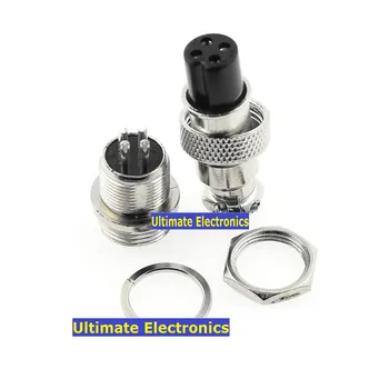 2pair Aviation plug and socket GX16-2/3/4/5/6/7/8Pin Male Female Wire Panel Circular Screw Type connector
2pair Aviation plug and socket GX16-2/3/4/5/6/7/8Pin Male Female Wire Panel Circular Screw Type connector