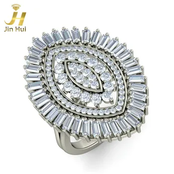 Jinhui Unisex The Sangria Ring Solid 18K White 750 Gold 2.67CT Natural Diamond Jewelry Free Engraving
Jinhui Unisex The Sangria Ring Solid 18K White 750 Gold 2.67CT Natural Diamond Jewelry Free Engraving