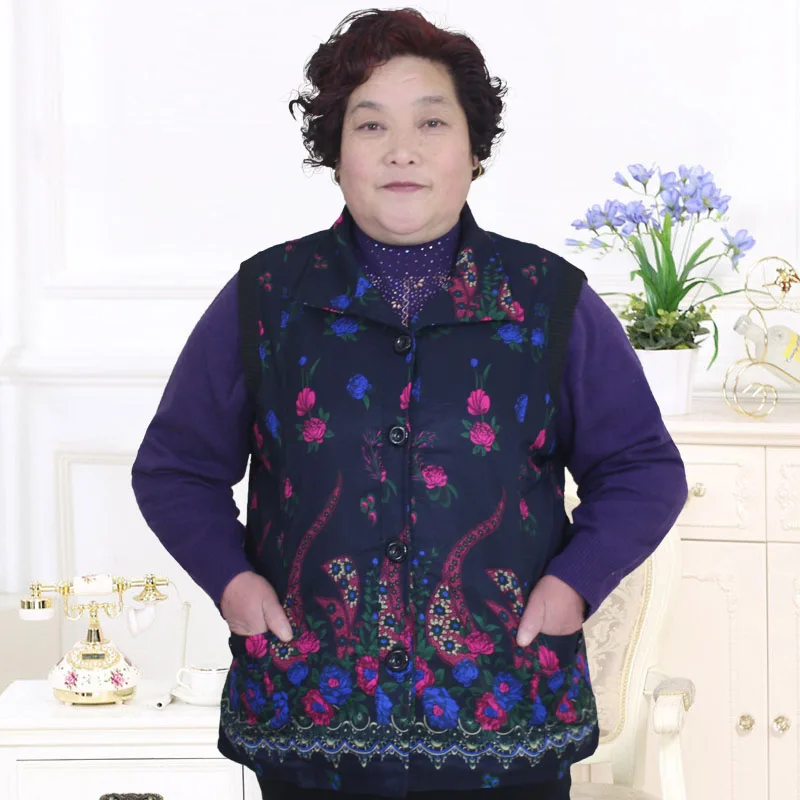 Plus size 8Xl 7xl 6xl 5Xl Middle-aged and older mother plus size vest cardigan P8MJNK
Plus size 8Xl 7xl 6xl 5Xl Middle-aged and older mother plus size vest cardigan P8MJNK