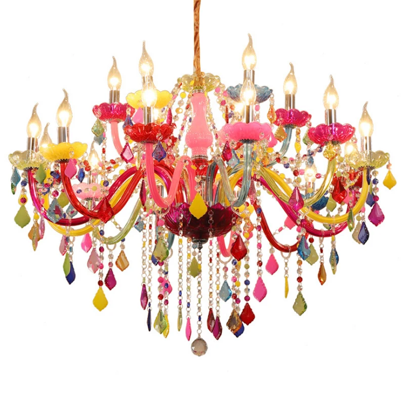 Large Luxury Crystal chandelier Living Room Chandeliers Modern Chandeliers Light Fixture Wedding Decoration Color Hanging Lamps
Large Luxury Crystal chandelier Living Room Chandeliers Modern Chandeliers Light Fixture Wedding Decoration Color Hanging Lamps
