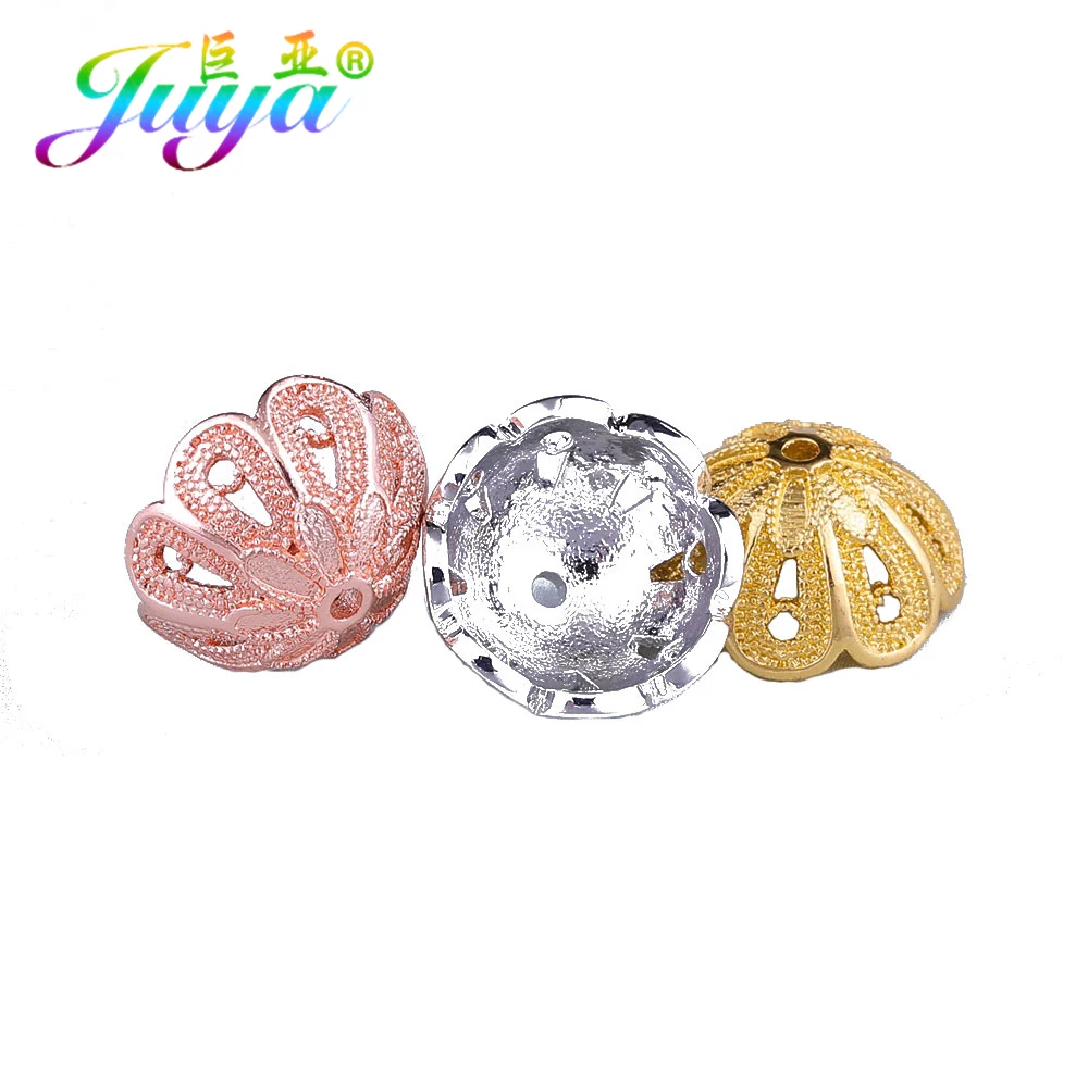 Juya DIY Tassels Earrings Components Gold/Silver/Rose Gold Decoration Crown Bead Caps For Women Handmade Tassels Jewelry Making
Juya DIY Tassels Earrings Components Gold/Silver/Rose Gold Decoration Crown Bead Caps For Women Handmade Tassels Jewelry Making