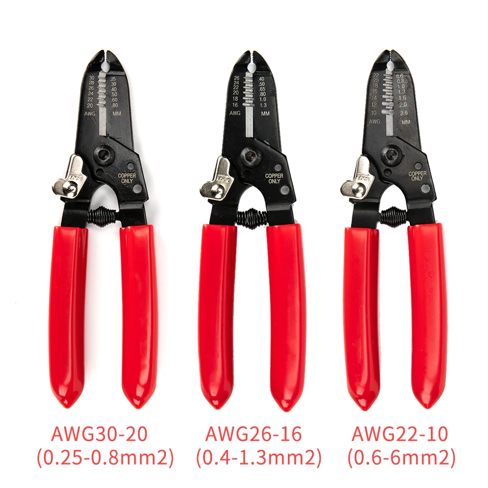 2 in 1 Wire Cutter Stripper Decrustation Pliers 10-30AWG 0.25mm-6mm For DIY Home Electrician Car
2 in 1 Wire Cutter Stripper Decrustation Pliers 10-30AWG 0.25mm-6mm For DIY Home Electrician Car