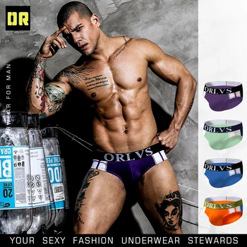 ORLVS Sexy Men Underwear Ropa Interior Hombre Cueca Masculina Slip Underwear Mens Underpants Breathable Cotton OR71
ORLVS Sexy Men Underwear Ropa Interior Hombre Cueca Masculina Slip Underwear Mens Underpants Breathable Cotton OR71