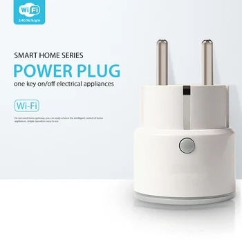 Yobang Security-APP WIFI EU Smart Plug Support Google Home Accept Alexa Control Home Appliance Smart Socket For Home Protection
Yobang Security-APP WIFI EU Smart Plug Support Google Home Accept Alexa Control Home Appliance Smart Socket For Home Protection
