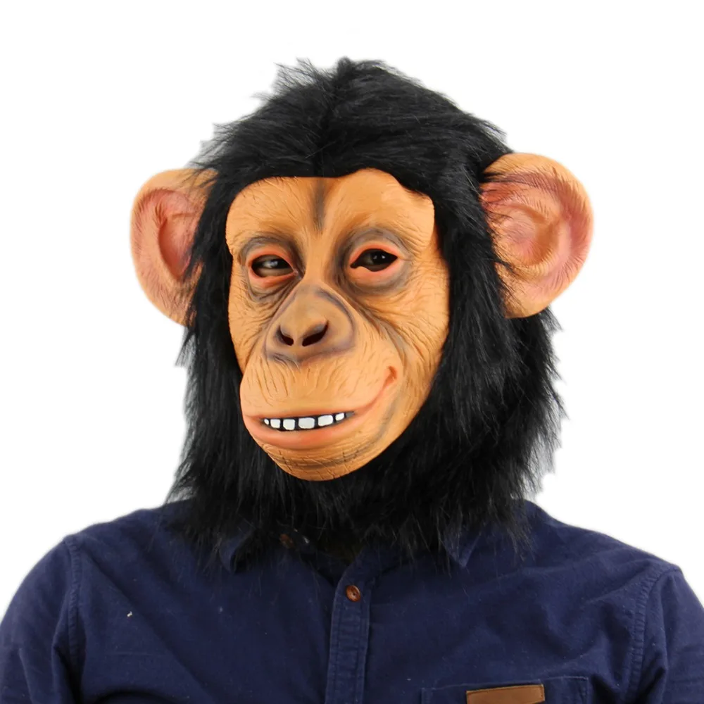Animal Masks Monkey Mask Latex Animal Head Mask For Halloween Costume Novelty Monkey Gorilla Head Mask Decorations
Animal Masks Monkey Mask Latex Animal Head Mask For Halloween Costume Novelty Monkey Gorilla Head Mask Decorations