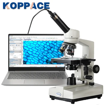 KOPPACE 5 million pixels Electronic eyepiece USB2.0,40-640X monocular Electron biological microscope, Image Processing Software
KOPPACE 5 million pixels Electronic eyepiece USB2.0,40-640X monocular Electron biological microscope, Image Processing Software