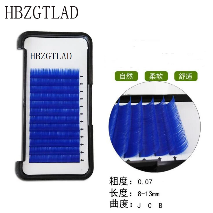 HBZGTLAD C curl 0.07mm 8/13mm false lashes blue color eyelash individual colored lashes Faux volume eyelash extensions
HBZGTLAD C curl 0.07mm 8/13mm false lashes blue color eyelash individual colored lashes Faux volume eyelash extensions