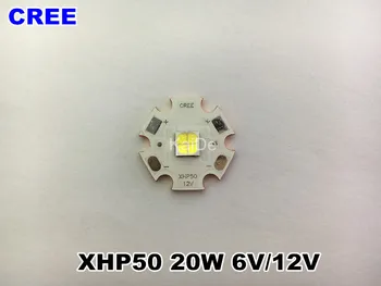 CREE XHP50 2546lm 18w 20w 6v 12v 20mm PCB Ultra-high brightness coldwhite 6500K 2pcs/lot
CREE XHP50 2546lm 18w 20w 6v 12v 20mm PCB Ultra-high brightness coldwhite 6500K 2pcs/lot