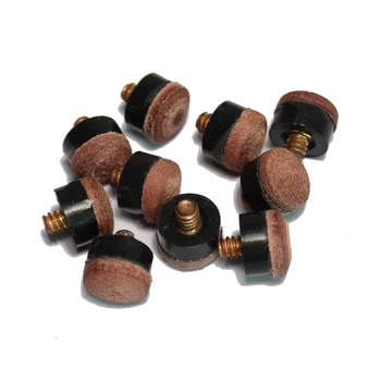 10PCS Packed Brown Color Screw on Tips for Billiard Pool Cue Stick and Snooker Cue,9mm,10mm,11mm,12mm,13mm
10PCS Packed Brown Color Screw on Tips for Billiard Pool Cue Stick and Snooker Cue,9mm,10mm,11mm,12mm,13mm