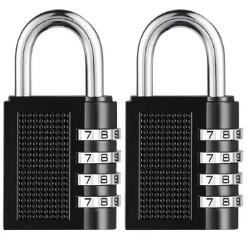 ORIA 4 Digit Combination Padlock 2PCS Durable Locks for Home Gate Toolbox Gym Sports School Employee Locker Outdoor Fence Lock
ORIA 4 Digit Combination Padlock 2PCS Durable Locks for Home Gate Toolbox Gym Sports School Employee Locker Outdoor Fence Lock