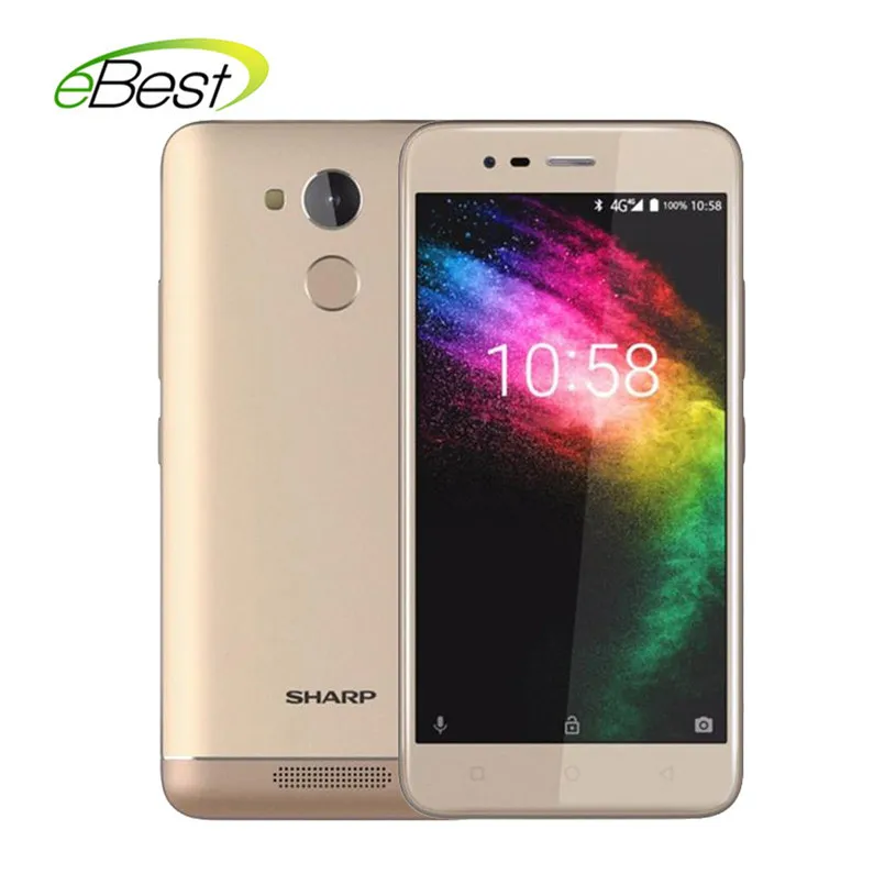 

Sharp R1 5.2'' Smartphone 720 x 1280 pixels 16:9 ratio 4000mAh 3GB RAM 32GB ROM Mobile Phone MT6737 Quad Core Android Cellphone