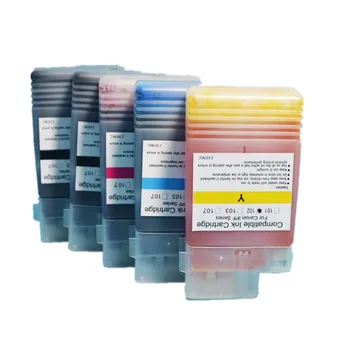 5 color ink cartridge with chip replacement for canon PFI-102 PFI102 PFI 102 for canon IPF 500/510/600/610/700/710
5 color ink cartridge with chip replacement for canon PFI-102 PFI102 PFI 102 for canon IPF 500/510/600/610/700/710