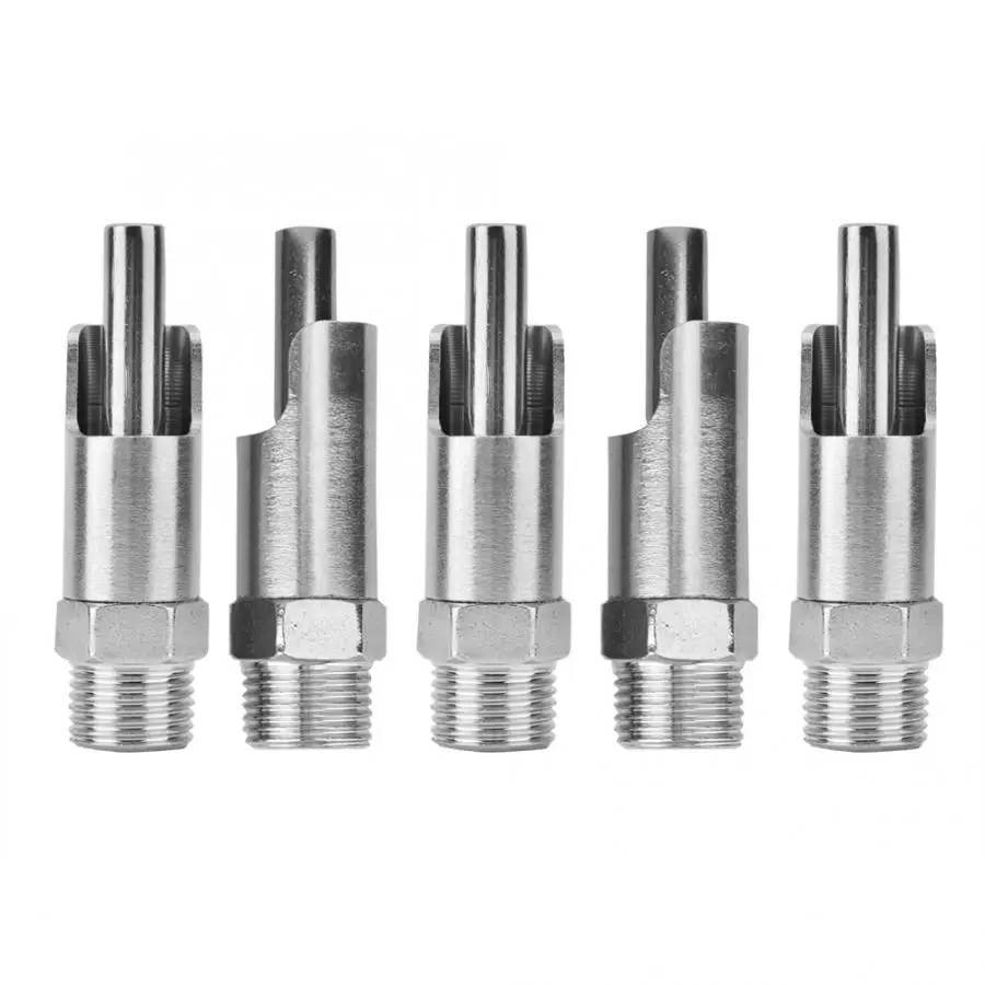 5Pcs/Set Stainless Steel Straw Type Pig Nipple Water Drinker Feeder Durable Automatic Anti-corrosion Nipple Drinker
5Pcs/Set Stainless Steel Straw Type Pig Nipple Water Drinker Feeder Durable Automatic Anti-corrosion Nipple Drinker
