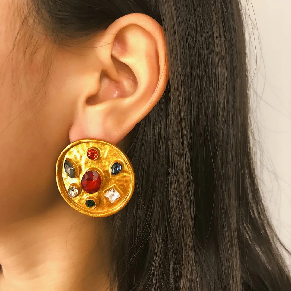 ZA Fashion Crystal Stud Earrings For Women Bohemian Wedding Jewelry Statement Earings Party Gifts DropShipping Bijoux Wholesale
ZA Fashion Crystal Stud Earrings For Women Bohemian Wedding Jewelry Statement Earings Party Gifts DropShipping Bijoux Wholesale