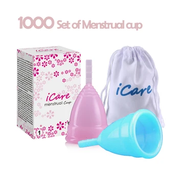 1000 PC Menstrual Silicone Cup Feminine Hygiene Product Lady Cup For Periods Women Reusable Cup Menstrual cloths Medical
1000 PC Menstrual Silicone Cup Feminine Hygiene Product Lady Cup For Periods Women Reusable Cup Menstrual cloths Medical