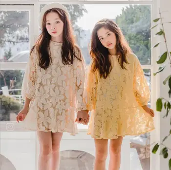 2019 Korean style girls lace dress fashion spring girls dresses 4-9 t A882
2019 Korean style girls lace dress fashion spring girls dresses 4-9 t A882