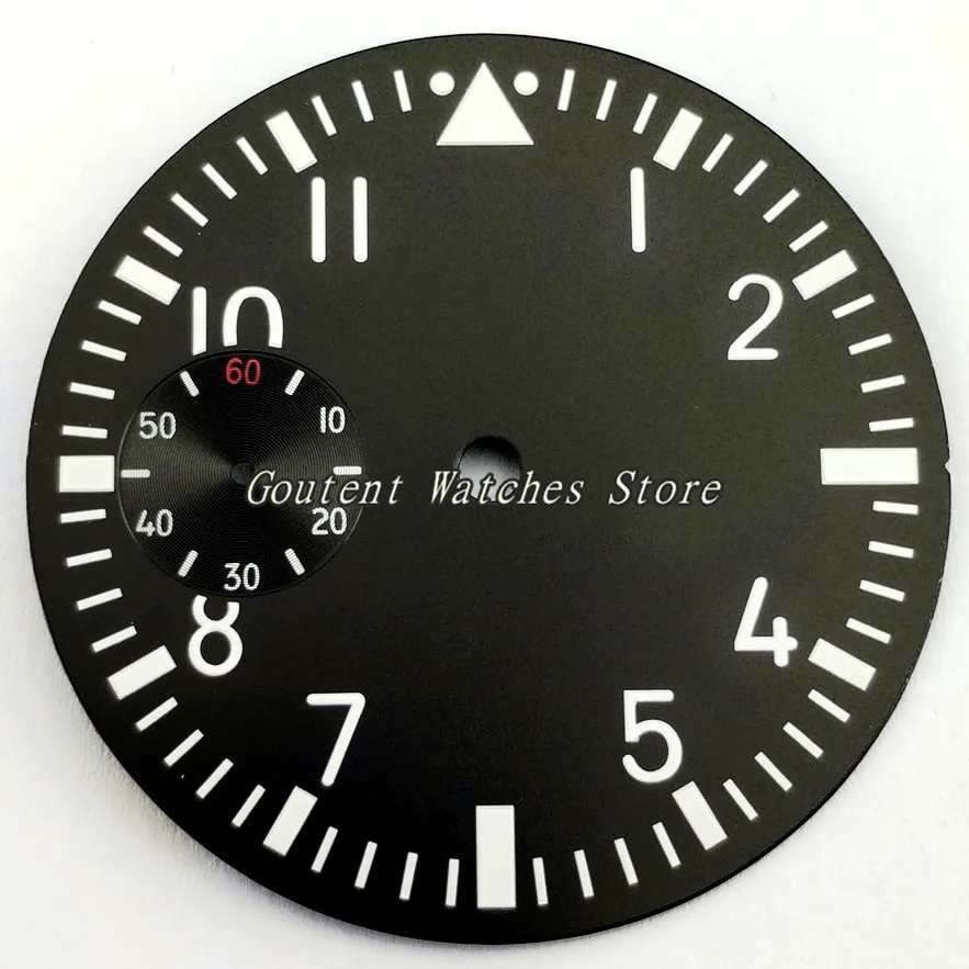38.9mm Parnis Watch Dial Kit ETA 6497 st36 Mechanical Movement Men's Watch Face