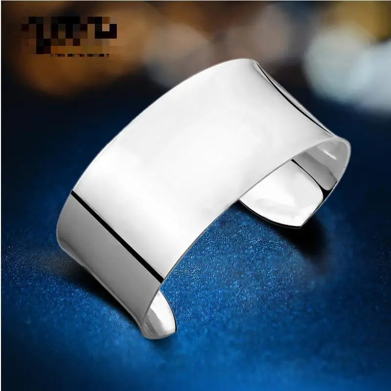 Fashion Extra Large Bracelet Silver Plated Bracelets & Bangles For Women Jewelry Pulseiras Femme Pulseras Pulseira Bileklik D619
Fashion Extra Large Bracelet Silver Plated Bracelets & Bangles For Women Jewelry Pulseiras Femme Pulseras Pulseira Bileklik D619