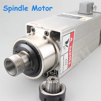Air Cooled Spindle Motor 220V/380V 3.5kw Square High Speed Spindle Motor Engraving Machine ER25
Air Cooled Spindle Motor 220V/380V 3.5kw Square High Speed Spindle Motor Engraving Machine ER25