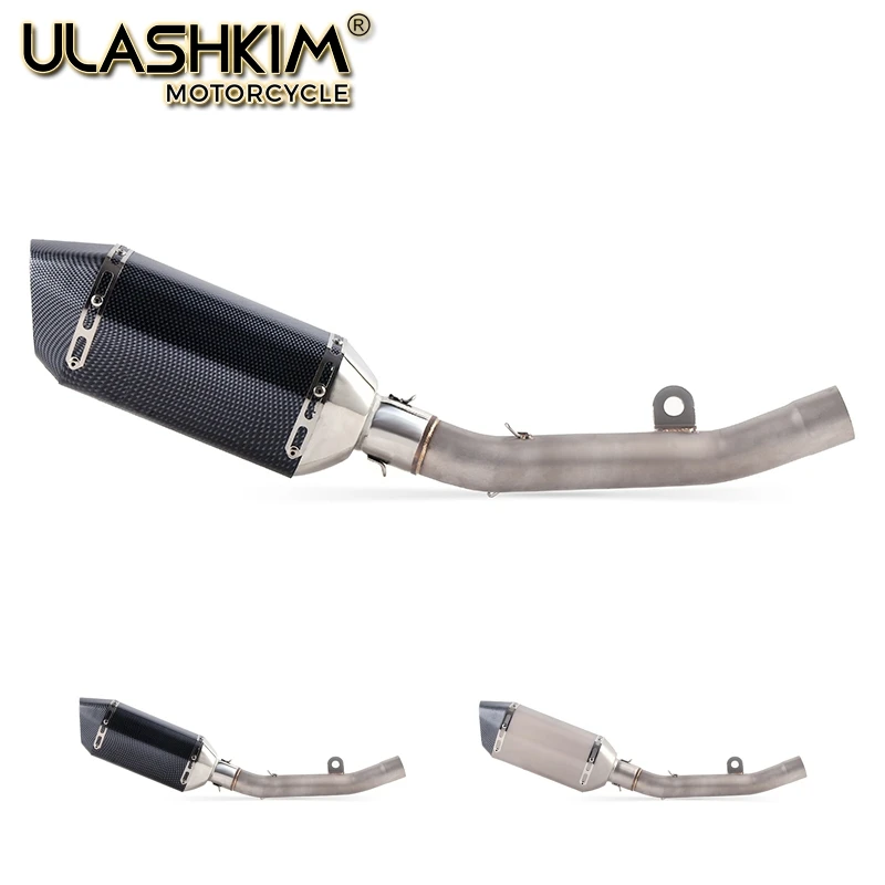 Motorcycle Full System Exhaust Muffler Modified Middle Link Pipe Slip On For kawasaki Z800 2013 2014 2015 2016
Motorcycle Full System Exhaust Muffler Modified Middle Link Pipe Slip On For kawasaki Z800 2013 2014 2015 2016