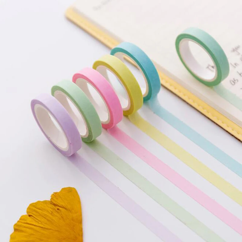 3pc Cute Candy Color And Paper Tape Kawaii DIY Hand Account Decoration Album Mobile Phone Sticker Stationery Children'S Tape
3pc Cute Candy Color And Paper Tape Kawaii DIY Hand Account Decoration Album Mobile Phone Sticker Stationery Children'S Tape